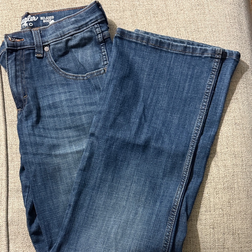 Wrangler Retro Relaxes Fit Denim Jeans